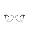 Giorgio Armani AR7202 Eyeglasses 6003 trasparent blue - product thumbnail 1/4