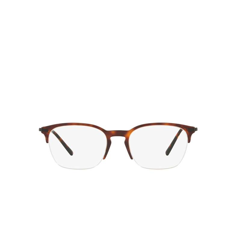 Giorgio Armani AR7210 Eyeglasses 5686 red havana - 1/4