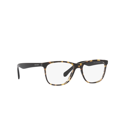 Giorgio Armani AR7211 Eyeglasses 5874 yellow havana - three-quarters view