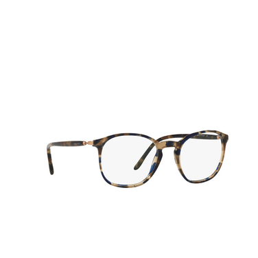 Giorgio Armani AR7213 Eyeglasses 5411 blue havana - three-quarters view