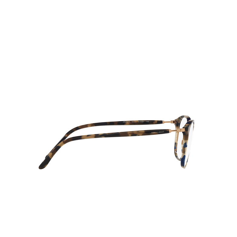 Giorgio Armani AR7213 Eyeglasses 5411 blue havana - 3/4