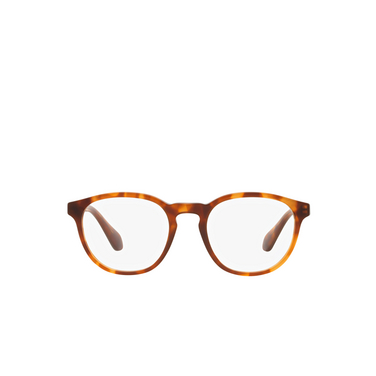 Giorgio Armani AR7216 Eyeglasses 5988 red havana - front view