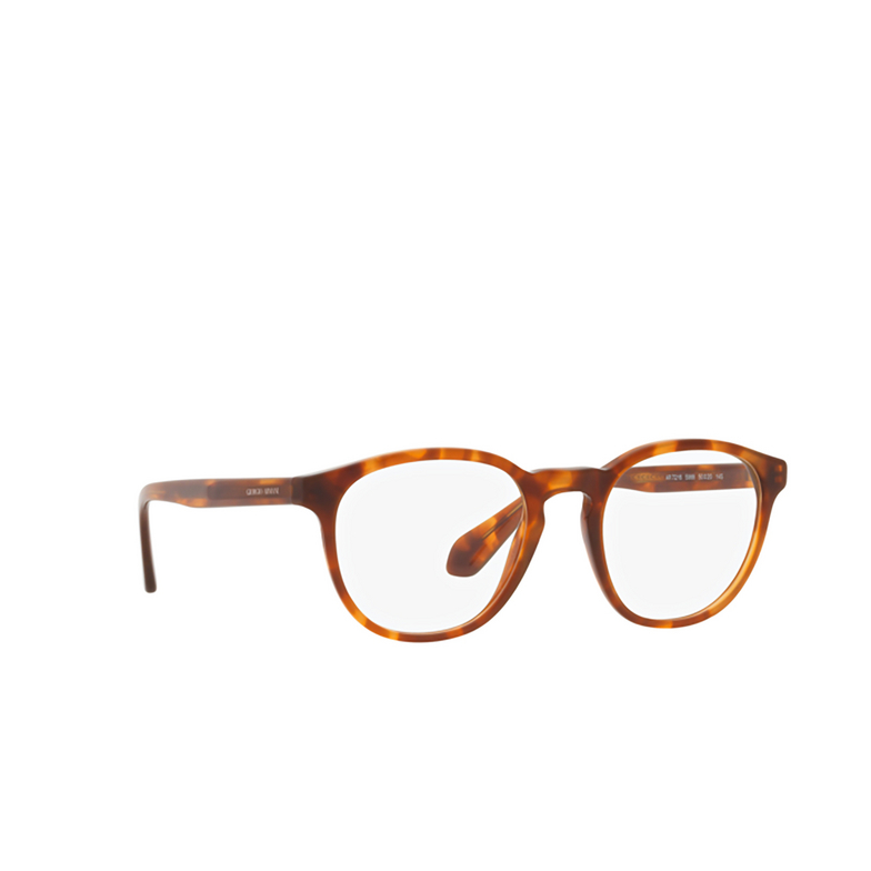 Giorgio Armani AR7216 Eyeglasses 5988 red havana - 2/4