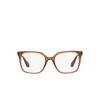 Giorgio Armani AR7217 Eyeglasses 5932 transparent brown - product thumbnail 1/4