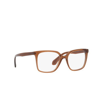 Giorgio Armani AR7217 Eyeglasses 5932 transparent brown - three-quarters view