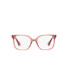 Giorgio Armani AR7217 Eyeglasses 5933 transparent pink - product thumbnail 1/4