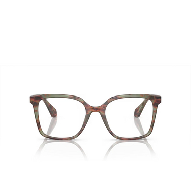 Giorgio Armani AR7217 Eyeglasses 5977 green havana - front view