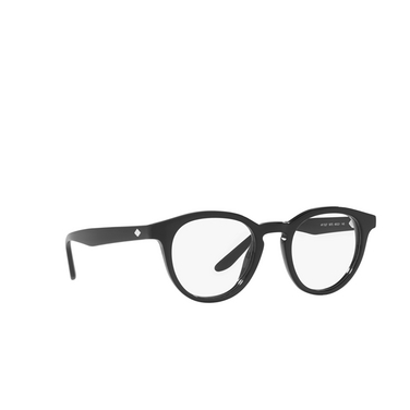 Giorgio Armani AR7227 Eyeglasses 5875 black - three-quarters view