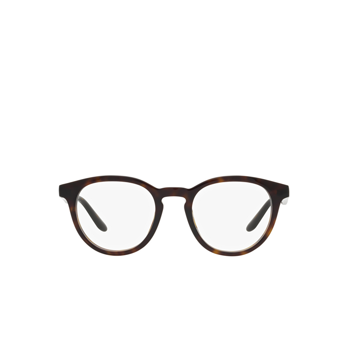 Giorgio Armani AR7227 Eyeglasses 5879 Havana - front view