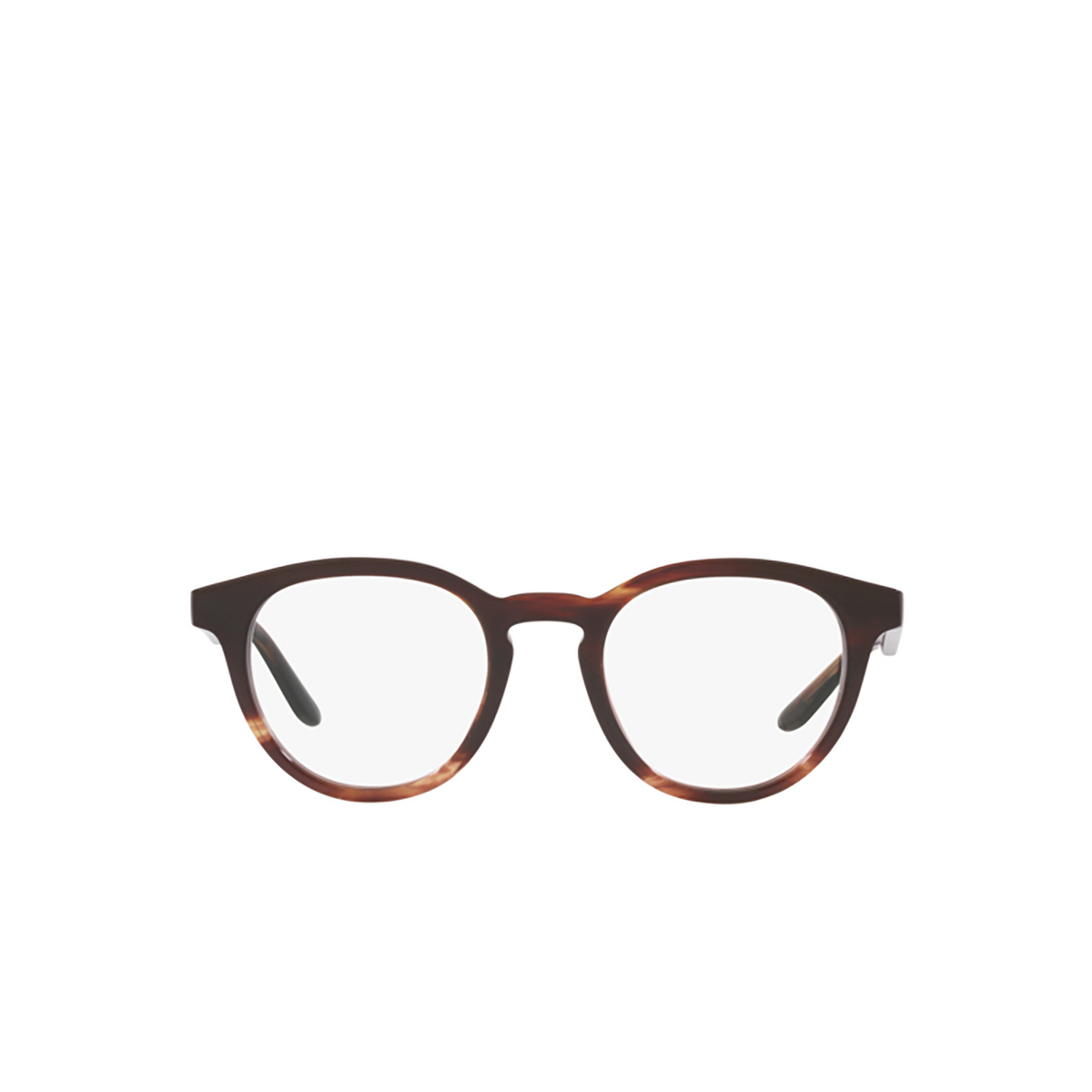 Giorgio Armani AR7227 Eyeglasses 5963 Striped Brown - front view