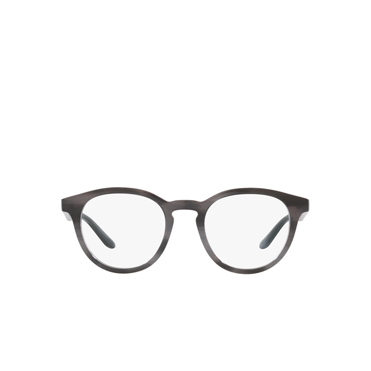 Giorgio Armani AR7227 Eyeglasses 5964 Striped Grey - front view