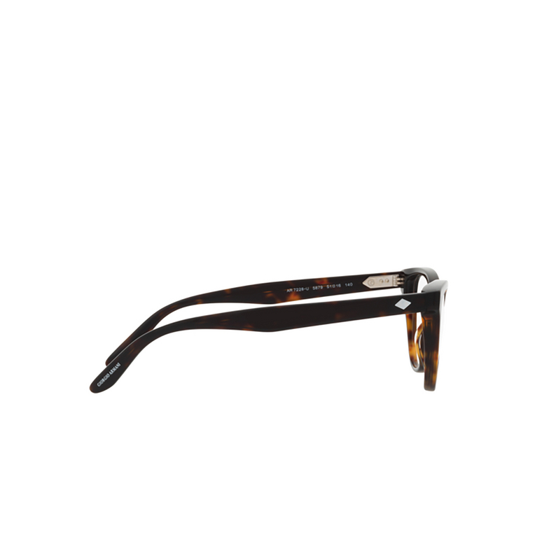 Giorgio Armani AR7228U Eyeglasses 5879 havana - 3/4