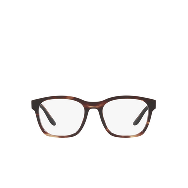 Giorgio Armani AR7229 Eyeglasses 5963 striped brown - front view