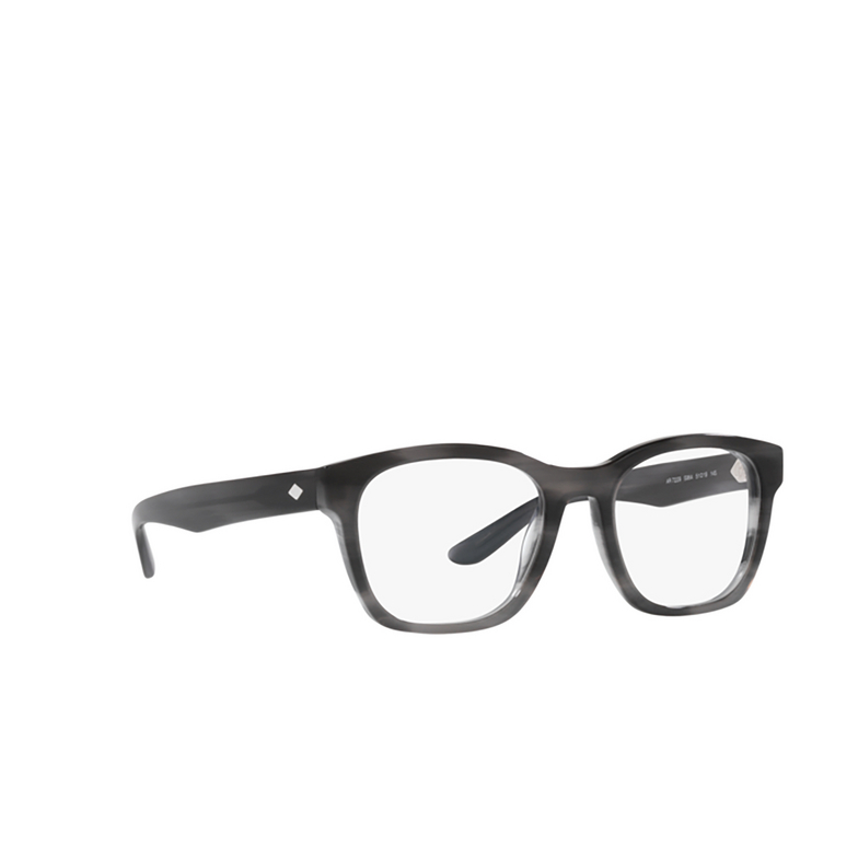 Giorgio Armani AR7229 Eyeglasses 5964 striped grey - 2/4