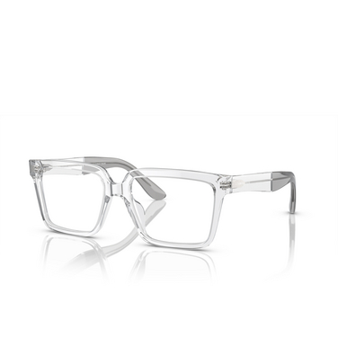 Giorgio Armani AR7230U Eyeglasses 5893 transparent crystal - three-quarters view