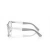 Occhiali da vista Giorgio Armani AR7230U 5893 transparent crystal - anteprima prodotto 3/4