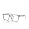 Gafas graduadas Giorgio Armani AR7230U 5914 matte trasparent grey - Miniatura del producto 2/4