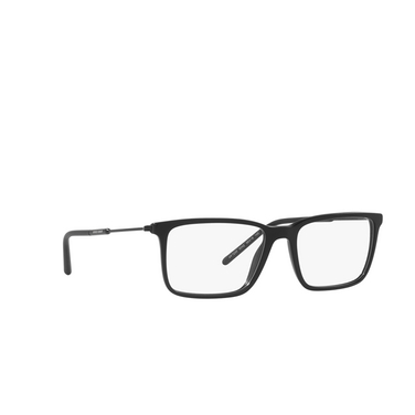 Giorgio Armani AR7233 Eyeglasses 5042 matte black - three-quarters view