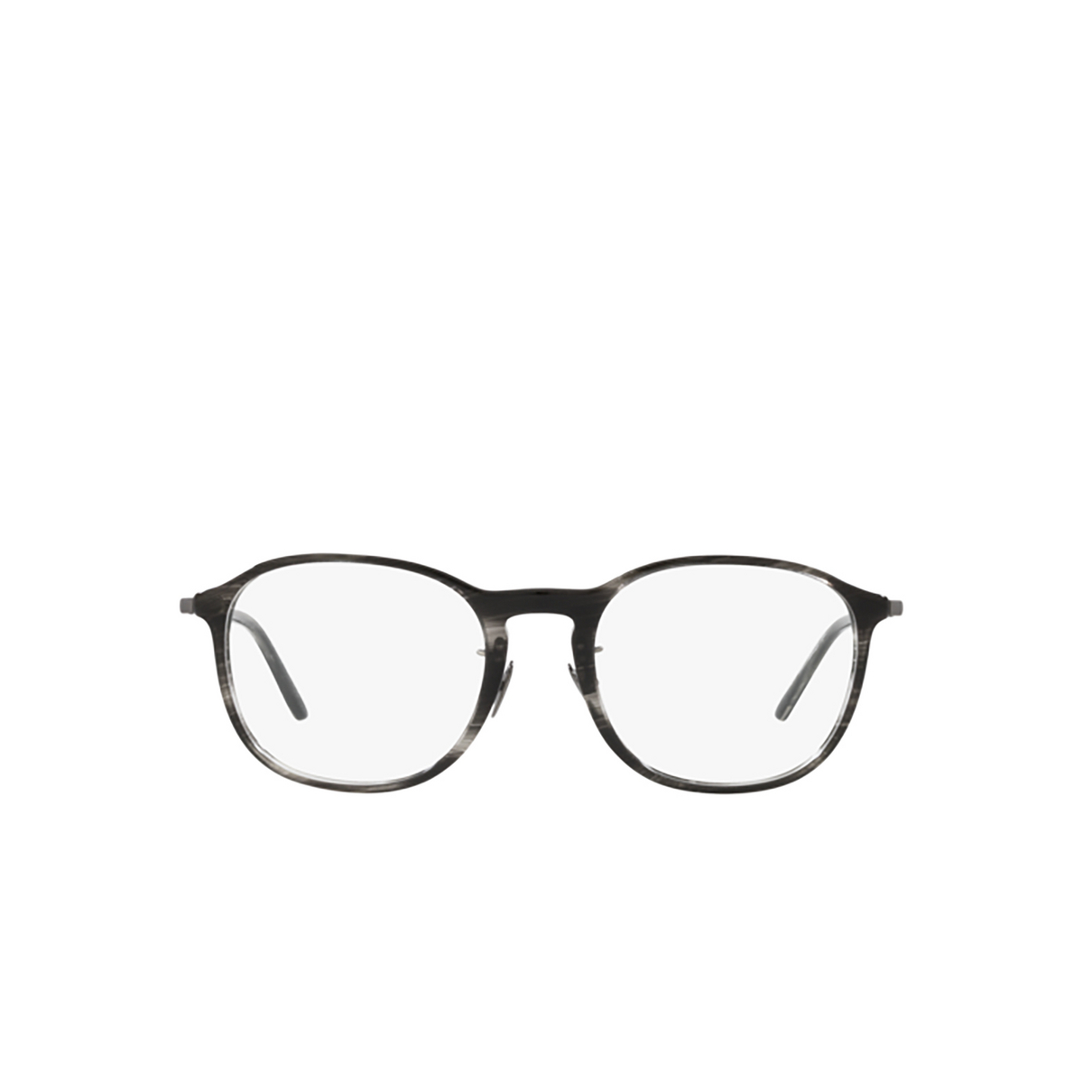 Giorgio Armani AR7235 Eyeglasses 5407 Striped Grey - front view