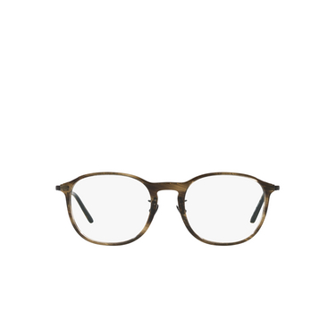 Giorgio Armani AR7235 Eyeglasses 5409 striped brown - front view