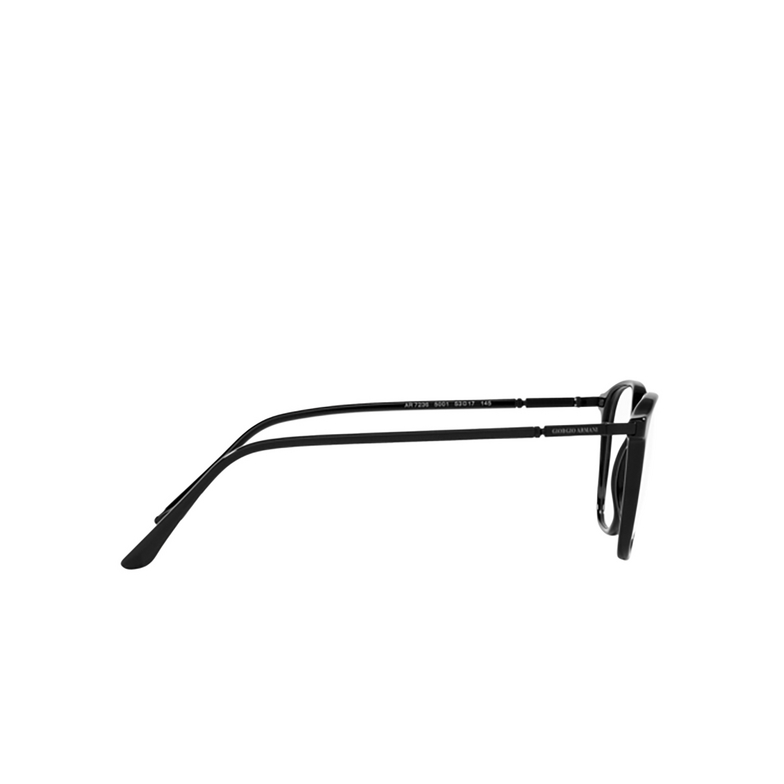 Lunettes de vue Giorgio Armani AR7236 5001 black - 3/4