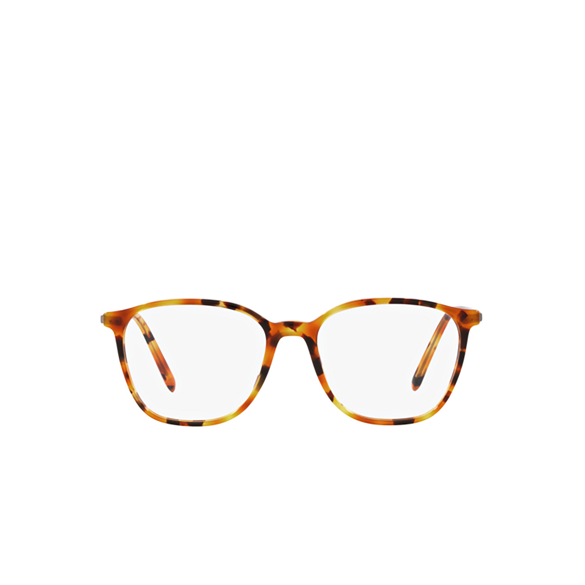 Giorgio Armani AR7236 Eyeglasses 5482 Red Havana - front view