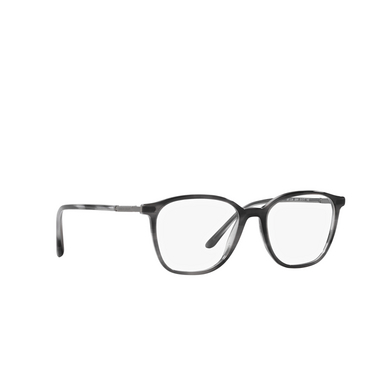 Giorgio Armani AR7236 Eyeglasses 5964 striped grey - three-quarters view