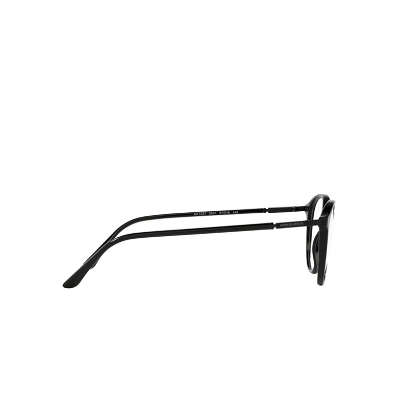 Giorgio Armani AR7237 Eyeglasses 5001 black - 3/4