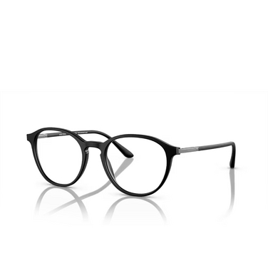 Giorgio Armani AR7237 Eyeglasses 5042 matte black - three-quarters view