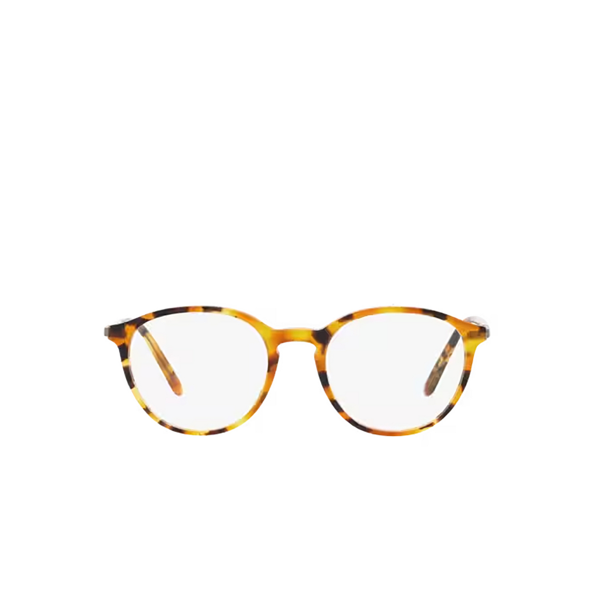 Giorgio Armani AR7237 Eyeglasses 5482 Red Havana - front view