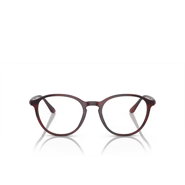 Giorgio Armani AR7237 Eyeglasses 5962 red havana - front view