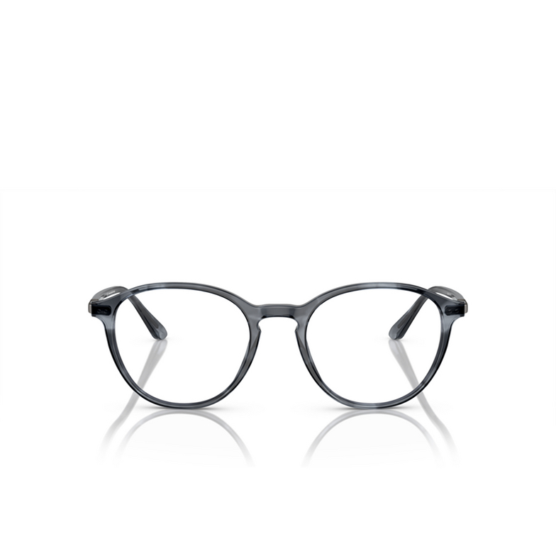 Giorgio Armani AR7237 Eyeglasses 5986 striped blue - 1/4