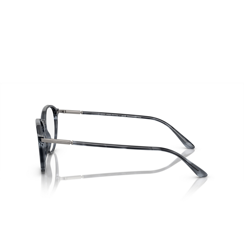 Giorgio Armani AR7237 Eyeglasses 5986 striped blue - 3/4
