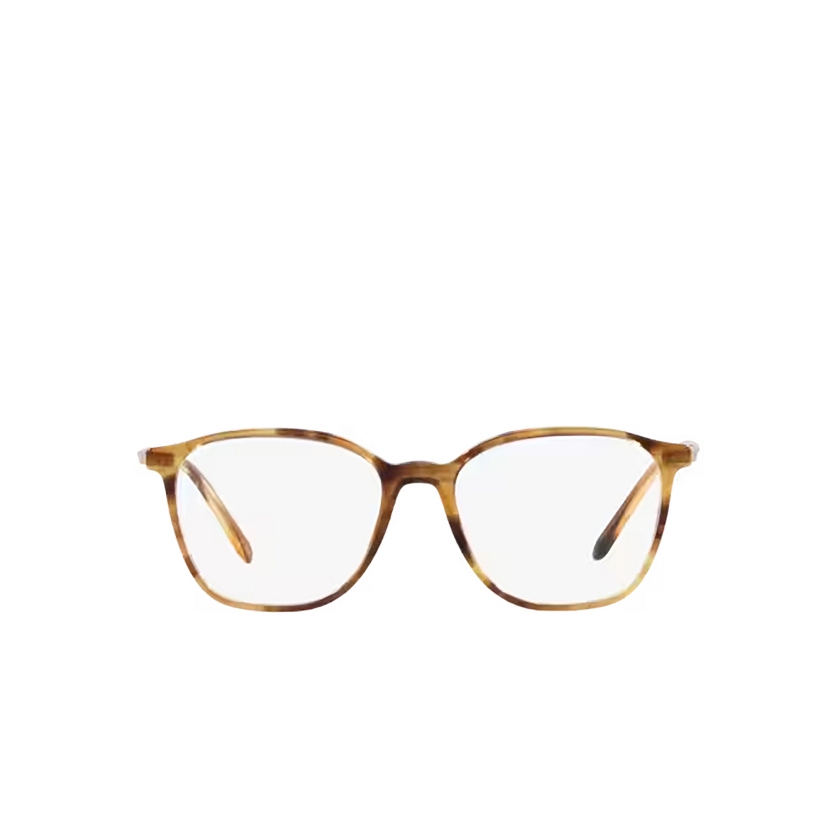 Giorgio Armani AR7237 Eyeglasses 6002 Striped Brown - front view