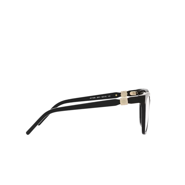 Giorgio Armani AR7238 Eyeglasses 5001 black - 3/4
