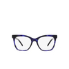 Giorgio Armani AR7238 Eyeglasses 6000 blue havana - product thumbnail 1/4