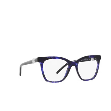Giorgio Armani AR7238 Eyeglasses 6000 blue havana - three-quarters view