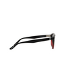 Giorgio Armani AR7239 Eyeglasses 5997 gradient black / bordeaux - product thumbnail 3/4