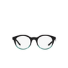 Giorgio Armani AR7239 Eyeglasses 5998 gradient black / petroleum - product thumbnail 1/4