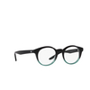 Giorgio Armani AR7239 Eyeglasses 5998 gradient black / petroleum - product thumbnail 2/4