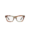 Giorgio Armani AR7240 Korrektionsbrillen 5977 green havana - Produkt-Miniaturansicht 1/4