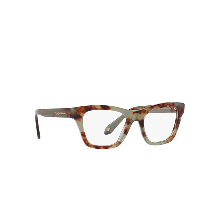 Giorgio Armani AR7240 Eyeglasses 5977 green havana - 2/4