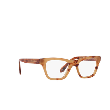 Giorgio Armani AR7240 Eyeglasses 5978 orange havana - three-quarters view