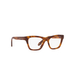 Giorgio Armani AR7240 Eyeglasses 5988 red havana - product thumbnail 2/4