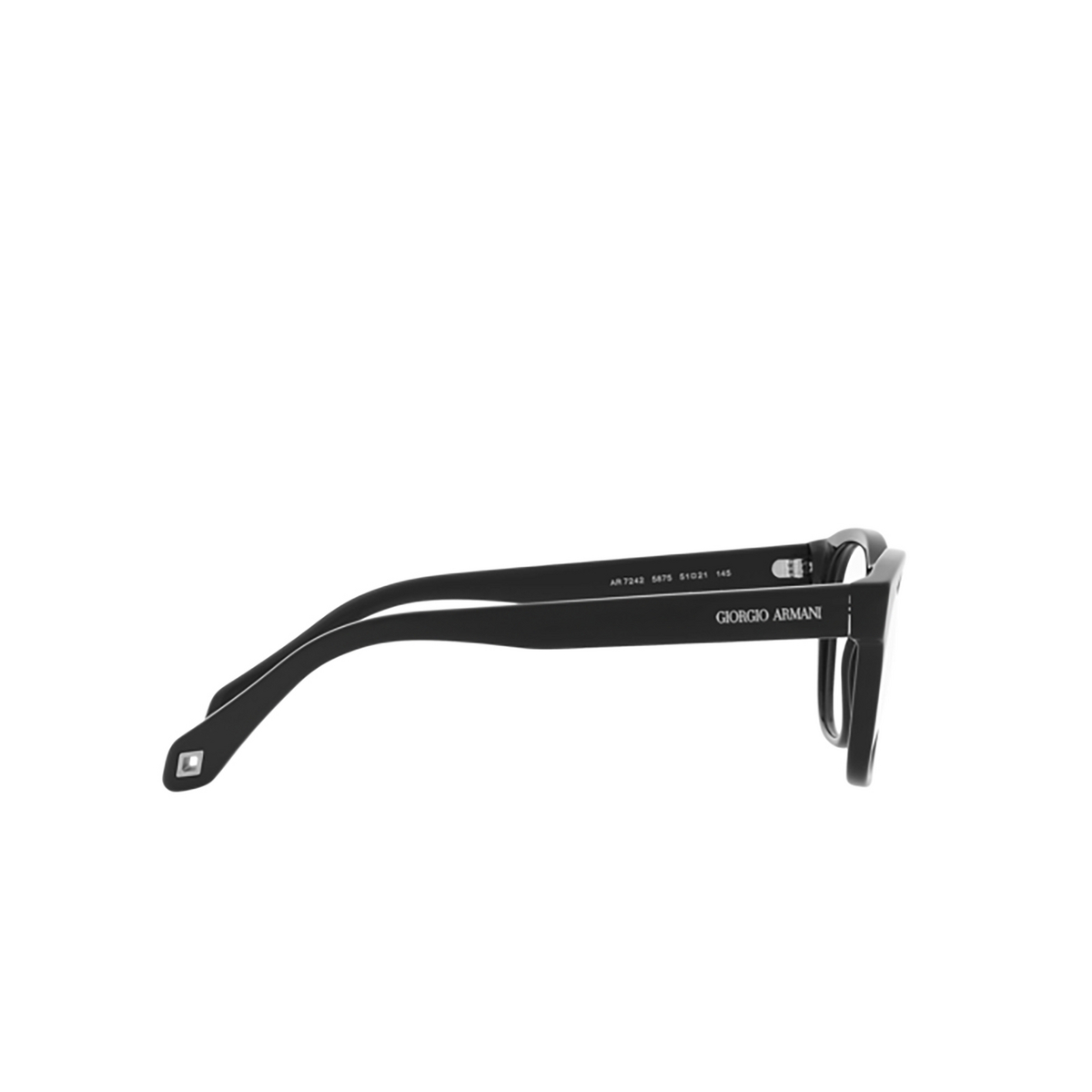 Giorgio Armani AR7242 Eyeglasses 5875 Black - 3/4