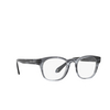 Giorgio Armani AR7242 Eyeglasses 5986 striped blue - product thumbnail 2/4