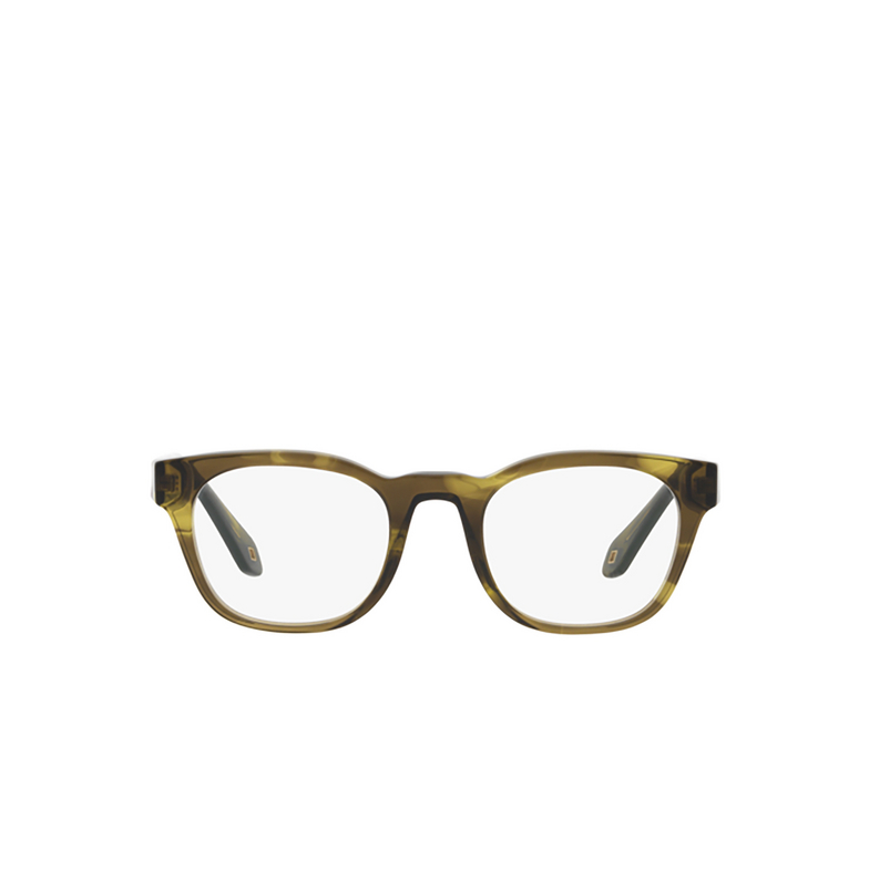 Giorgio Armani AR7242 Eyeglasses 5987 striped green - 1/4
