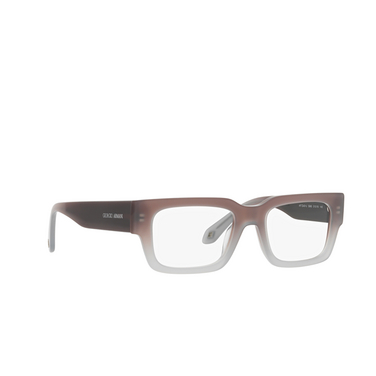 Giorgio Armani AR7243U Eyeglasses 5980 gradient brown/blue - three-quarters view
