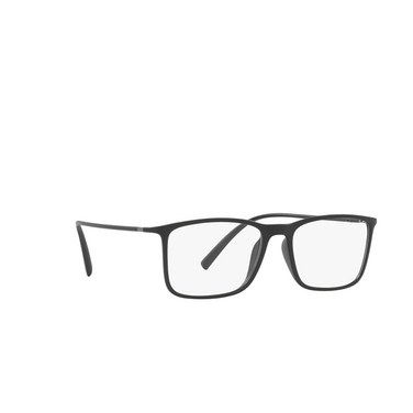 Giorgio Armani AR7244U Eyeglasses 5042 matte black - three-quarters view