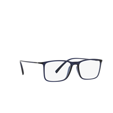Giorgio Armani AR7244U Eyeglasses 6003 transparent blue - three-quarters view